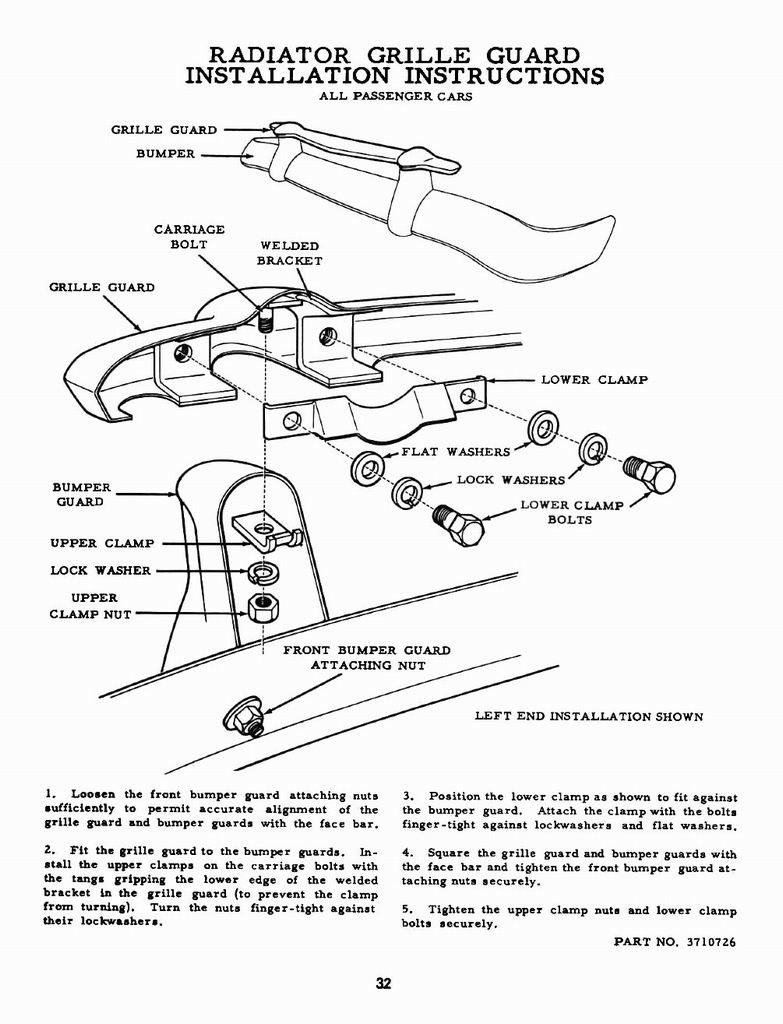 1955 Chevrolet Accessories Manual Page 22